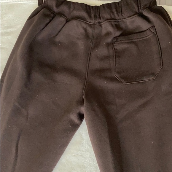 Thick Brown Sweatpants - Picture 3 of 4